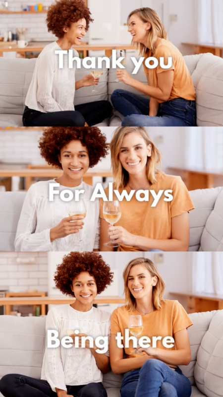 Best Friend Friendship Wishes Video Template